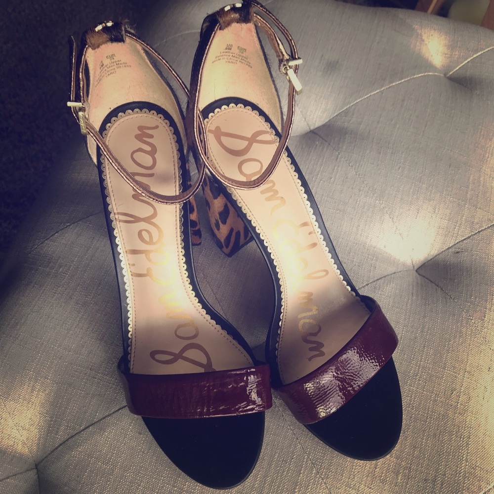 Leopard print shoes